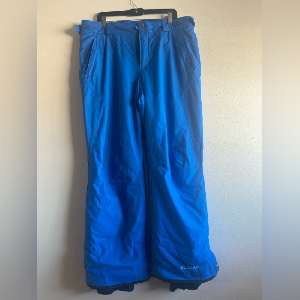 Columbia Men’s Ski Snow Pants Blue Color Size L